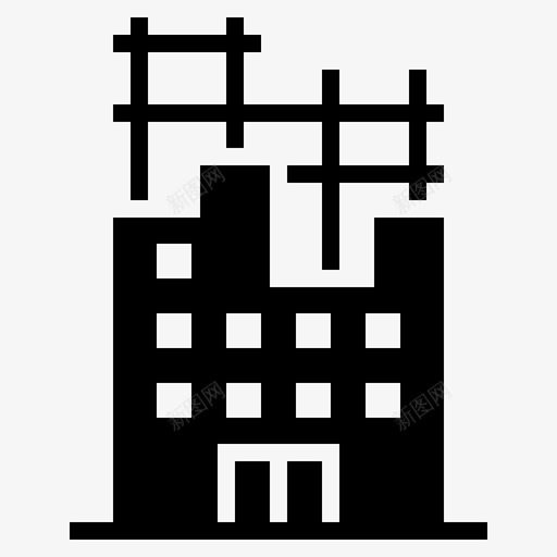 建筑劳工建筑雕文图标svg_新图网 https://ixintu.com 劳工 建筑 雕文
