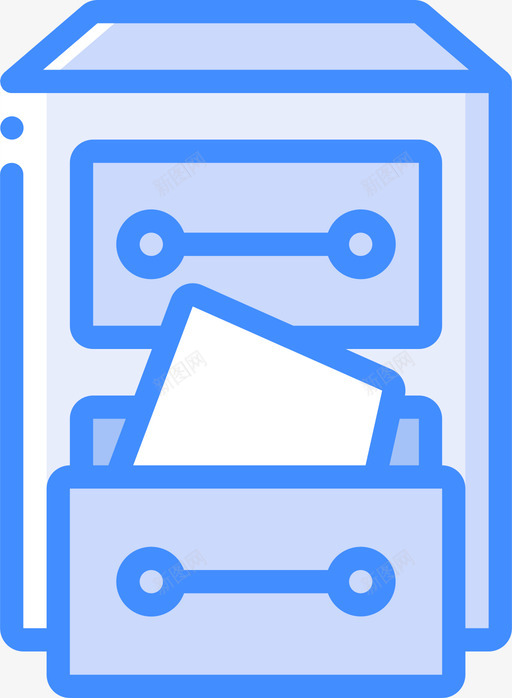 填充柜管理员蓝色图标svg_新图网 https://ixintu.com 填充 管理员 蓝色