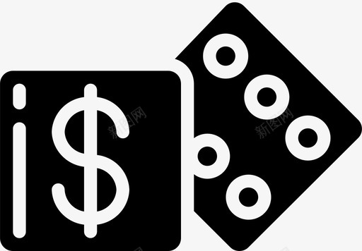 赌博金融134填充图标svg_新图网 https://ixintu.com 填充 赌博 金融