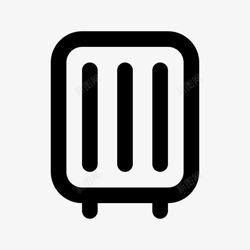 供暖房地产193线性图标svg_新图网 https://ixintu.com 供暖 房地产 线性