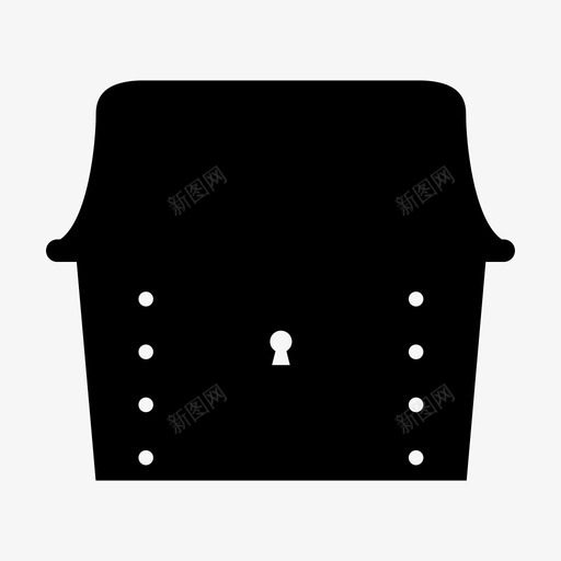 方舟宝箱箱子图标svg_新图网 https://ixintu.com 宝箱 方舟 海盗 箱子