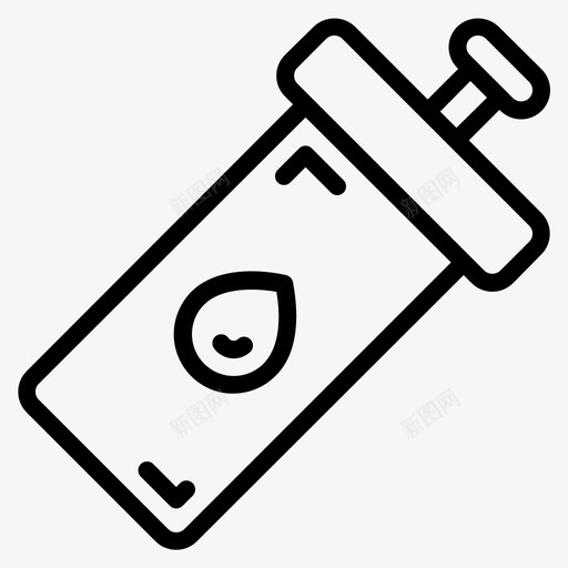 水瓶器材运动图标svg_新图网 https://ixintu.com 器材 水瓶 生产线 运动 运动器材