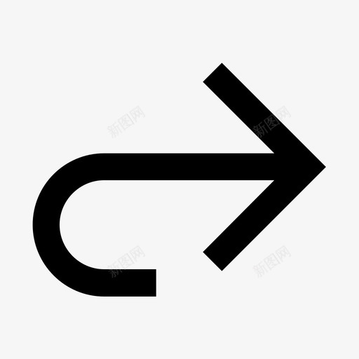 下一个箭头前进登录图标svg_新图网 https://ixintu.com 下一个 共享 前进 单行 图标 登录 箭头