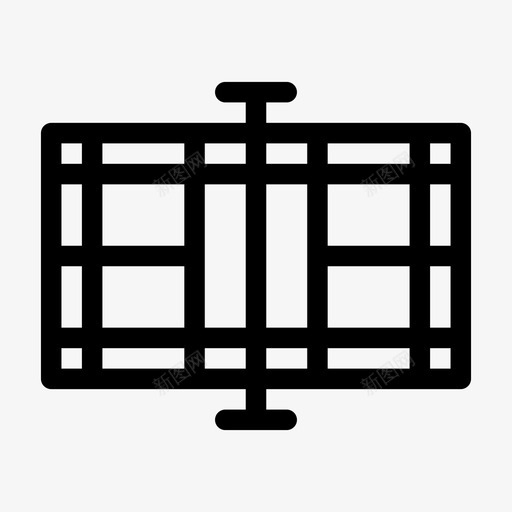 羽毛球场运动场体育场图标svg_新图网 https://ixintu.com 体育场 羽毛球场 运动场