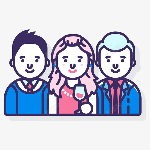 网络事件管理线性颜色图标svg_新图网 https://ixintu.com 事件 管理 线性 网络 颜色