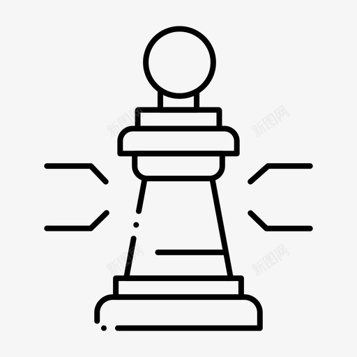 国际象棋优势商业图标svg_新图网 https://ixintu.com 2月 v5 优势 商业 国际象棋 收集 数字 游戏 界面 网络