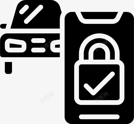 锁车智能车2加油图标svg_新图网 https://ixintu.com 加油 智能 锁车