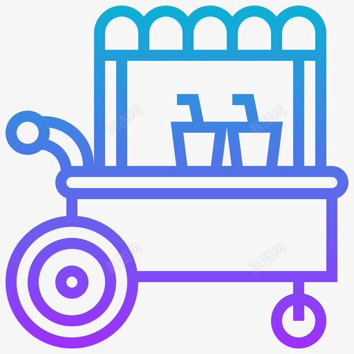 商店马戏团80梯度图标svg_新图网 https://ixintu.com 商店 梯度 马戏团