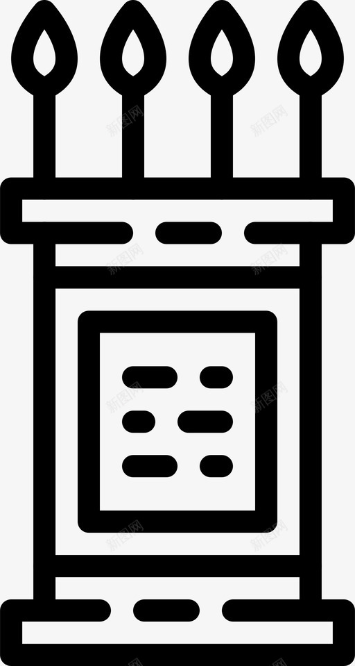 耳塞医用187线状图标svg_新图网 https://ixintu.com 医用 线状 耳塞