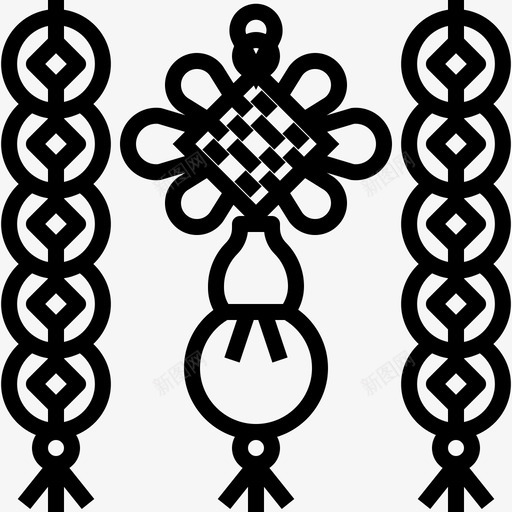 护身符幸运魔法图标svg_新图网 https://ixintu.com 中国 传统 保护 幸运 护身符 魔法
