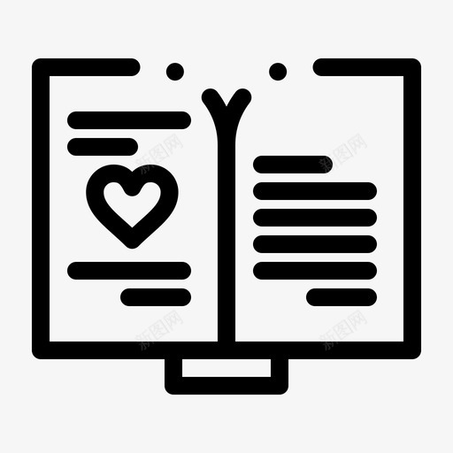 2月4日婚恋系列图标svg_新图网 https://ixintu.com 2月 4日 婚恋 系列