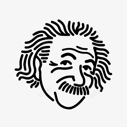 爱因斯坦数学物理图标svg_新图网 https://ixintu.com 人物 数学 爱因斯坦 爱因斯坦素材 物理 相对论 科学 聪明 聪明人