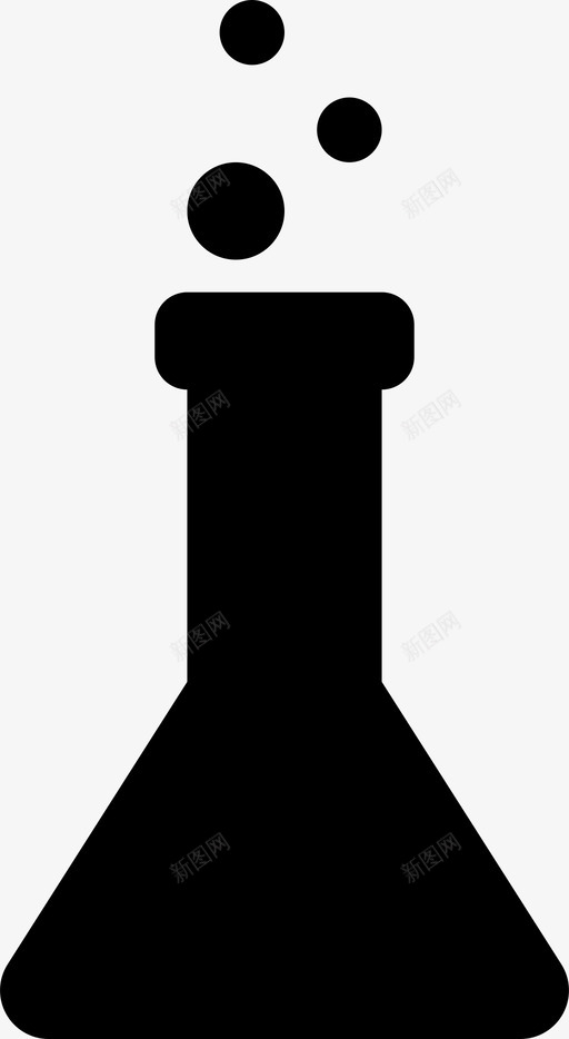 烧瓶学习工作教育图标svg_新图网 https://ixintu.com 学习 工作 教育 烧瓶