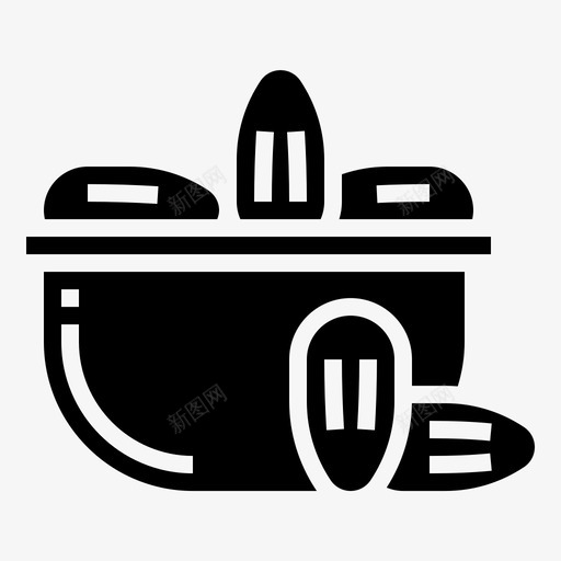 椰枣鸭跖草水果图标svg_新图网 https://ixintu.com 元素 凤凰 斋月 椰枣 水果 线雕文 鸭跖