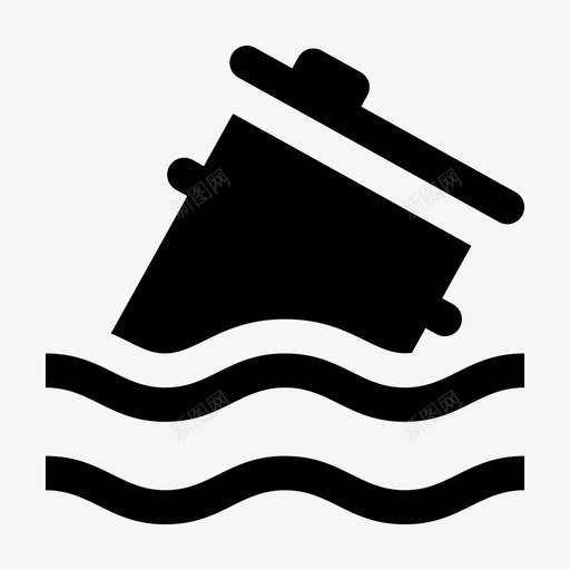 桶漂浮石油图标svg_新图网 https://ixintu.com 废物 污染 海洋 漂浮 石油 铭文 飞龙