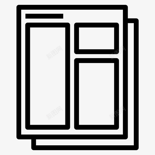 模板盒子模型图标svg_新图网 https://ixintu.com ui uxui 模型 模板 盒子 设计 过程