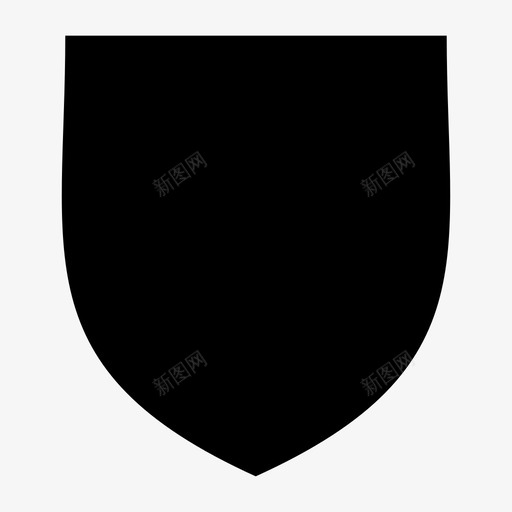盾牌守卫保护图标svg_新图网 https://ixintu.com 保安 保护 守卫 盾牌
