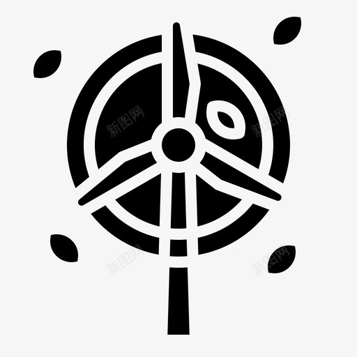 Eolic能源全球变暖12填充图标svg_新图网 https://ixintu.com Eolic 全球 变暖 填充 能源