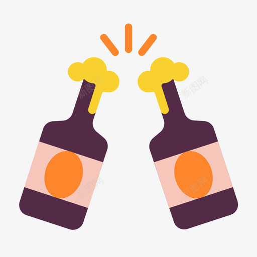 干杯派对90平淡图标svg_新图网 https://ixintu.com 干杯 平淡 派对