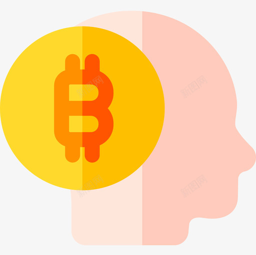 比特币比特币123扁平图标svg_新图网 https://ixintu.com 扁平 比特