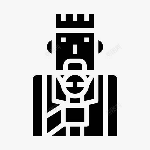 记者工作职业图标svg_新图网 https://ixintu.com 工作 广播电台 职业 记者