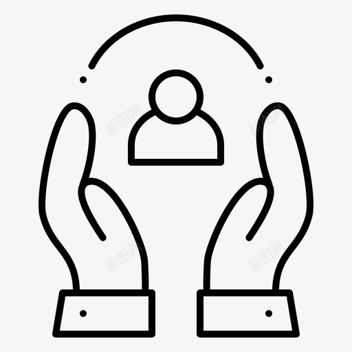 关心体贴人图标svg_新图网 https://ixintu.com 人格 体贴 保护 关心 格特 生活 规律性 谨慎 质的
