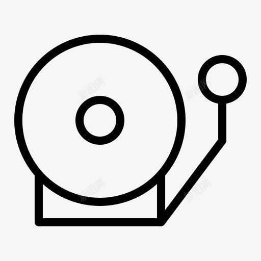 贝尔学校公告通知图标svg_新图网 https://ixintu.com 公告 大纲 学校 贝尔 通知