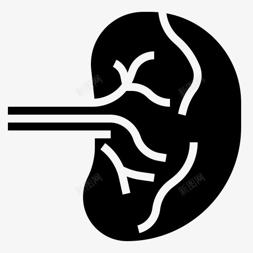 脾人体器官19字形图标svg_新图网 https://ixintu.com 人体 器官 字形