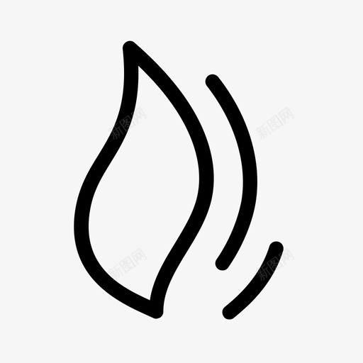 火烧热图标svg_新图网 https://ixintu.com 四点 四舍五入