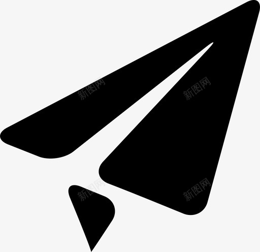 发送邮件消息图标svg_新图网 https://ixintu.com 发送 消息 界面 纸面 网络 邮件 飞机