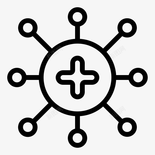 分享快乐头脑积极图标svg_新图网 https://ixintu.com 分享 头脑 快乐 思考 积极