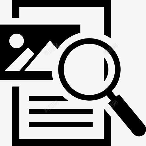 文件搜索图像视频图标svg_新图网 https://ixintu.com 图像 搜索 文件 视频