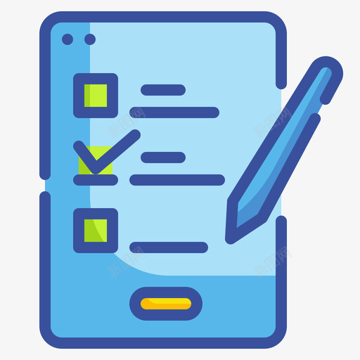 检查表数字内容3线颜色图标svg_新图网 https://ixintu.com 内容 数字 检查表 颜色