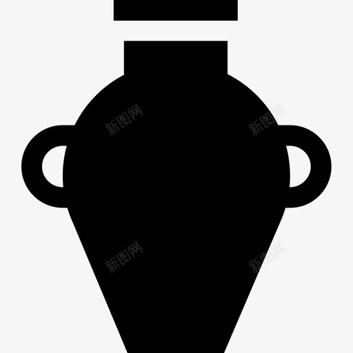 Amphora埃及54填充图标svg_新图网 https://ixintu.com Amphora 埃及 填充