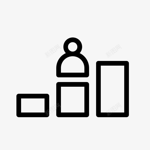 促销业务运营商图标svg_新图网 https://ixintu.com 业务 促销 员工 图标 经理 运营商