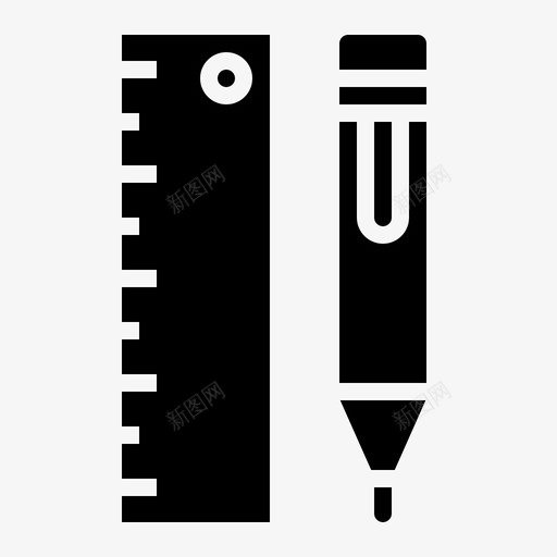 工具文具和办公室12填充图标svg_新图网 https://ixintu.com 办公室 填充 工具 文具