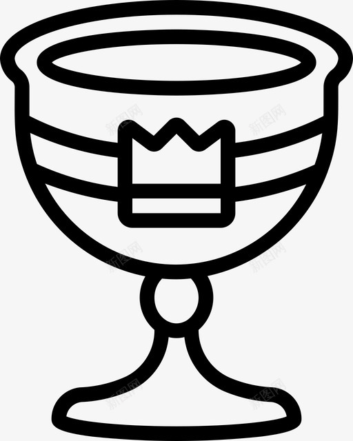 圣杯君主制3直系图标svg_新图网 https://ixintu.com 君主制 圣杯 直系
