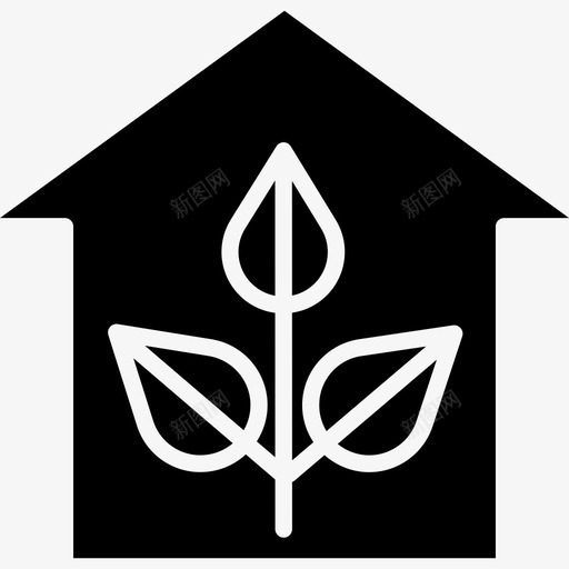 生态屋能量49雕文图标svg_新图网 https://ixintu.com 生态 能量 雕文