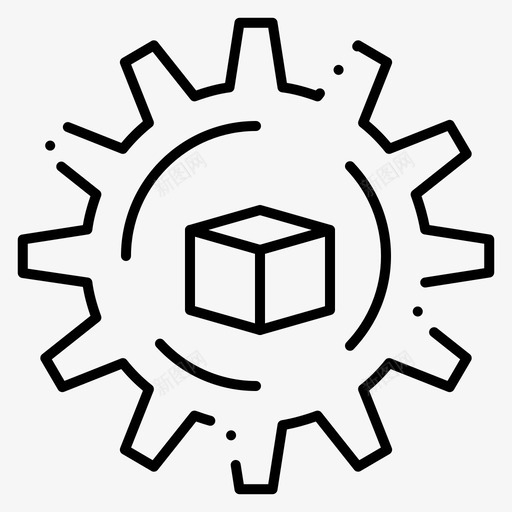 自动化数据科学图标svg_新图网 https://ixintu.com collection feb slustion v5 web 数据 界面 科学 自动化