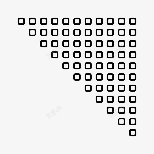 框架装饰线条图标svg_新图网 https://ixintu.com 三角形 图案 框架 正方形 线条 装饰