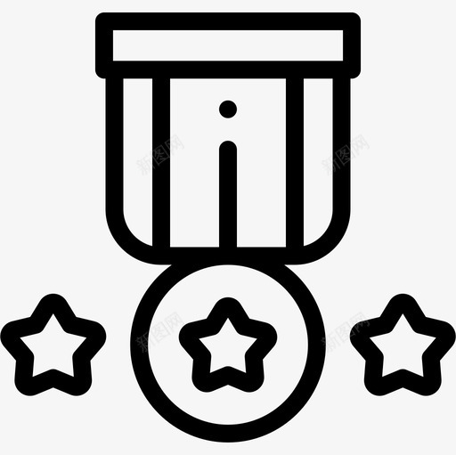 奖牌21胜直系图标svg_新图网 https://ixintu.com 奖牌 直系