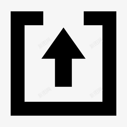 打开导入加载图标svg_新图网 https://ixintu.com 加载 导入 打开 标志