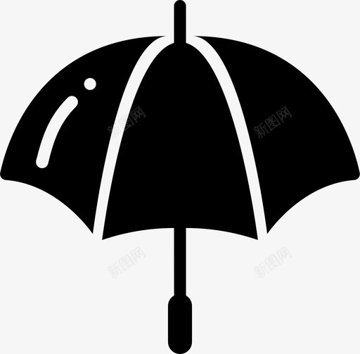 伞高尔夫2填充图标svg_新图网 https://ixintu.com 填充 高尔夫