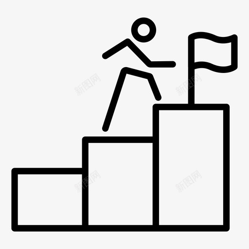 竞争职位排名图标svg_新图网 https://ixintu.com 企业 排名 理财 竞争 职位 赢家
