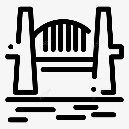 悉尼海港大桥网络界面2月收集v4图标svg_新图网 https://ixintu.com 2月 v4 大桥 悉尼 收集 海港 界面 网络
