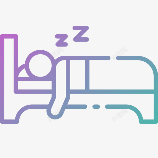 睡眠37号疗法梯度图标svg_新图网 https://ixintu.com 37号 梯度 疗法 睡眠
