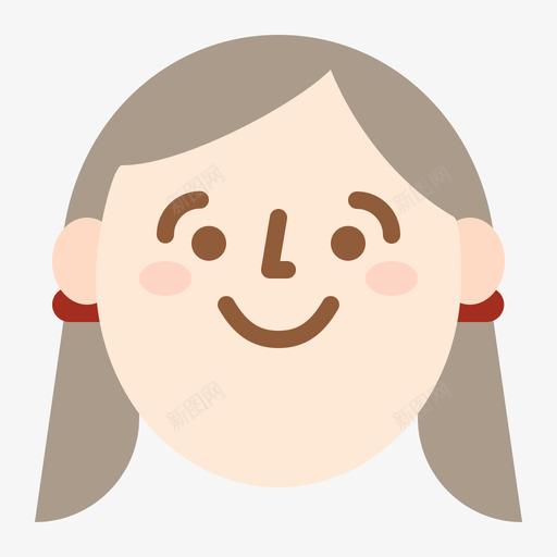 女人快乐的人2平淡图标svg_新图网 https://ixintu.com 乐的 女人 平淡 快乐
