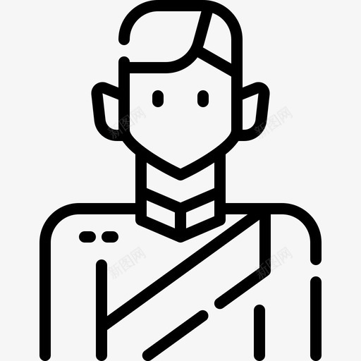 男柬埔寨2直系图标svg_新图网 https://ixintu.com 柬埔寨 直系
