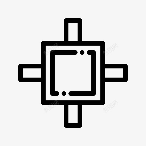 局域网计算机47线性图标svg_新图网 https://ixintu.com 局域网 线性 计算机