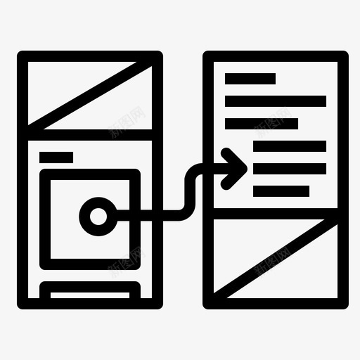 原型用户界面图标svg_新图网 https://ixintu.com uxui 原型 用户界面 线框 设计 过程